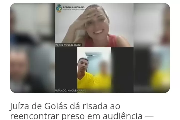 Morre jovem que surpreendeu juíza.