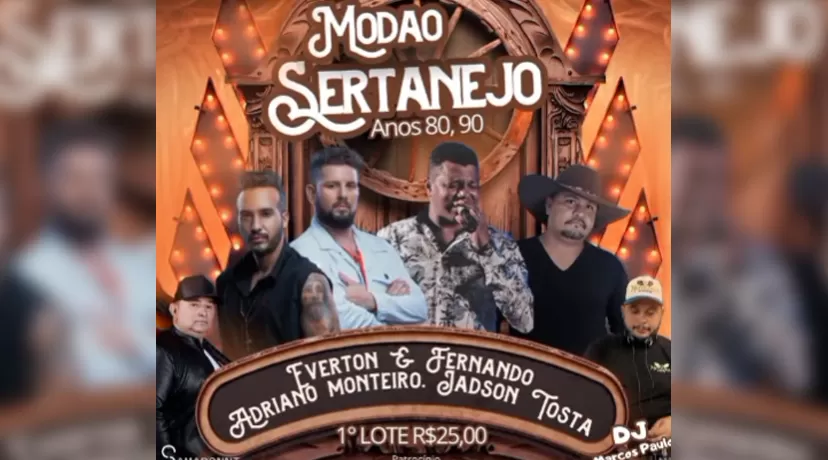 Modão Sertanejo - Anos 80/90