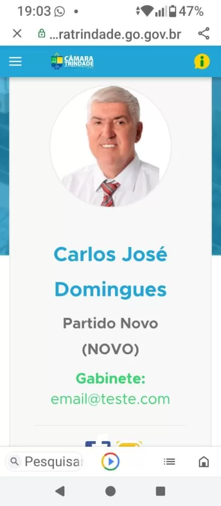 Vereador Doutor Carlos Domingues fala a nossa reportagem,confira; 